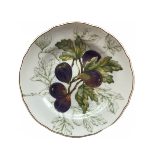 CHARTER CLUB. Summer Grove. Set 4 Salad plates 8x7.5 Discontinued pattern - Picture 3 of 5